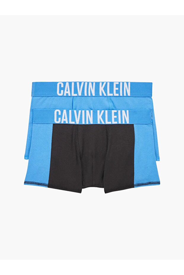 2PK TRUNK Erkek Mavi Boxer Set - 2