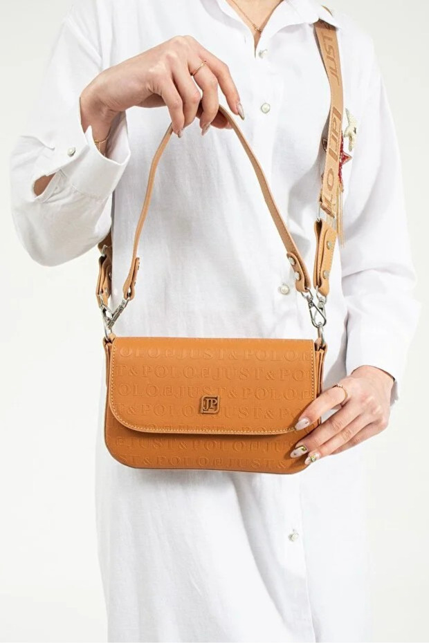 Women's Stylish Hand and Shoulder Bag with Long Adjustable Strap Size: 23 X 14 cm Shoulder Bag