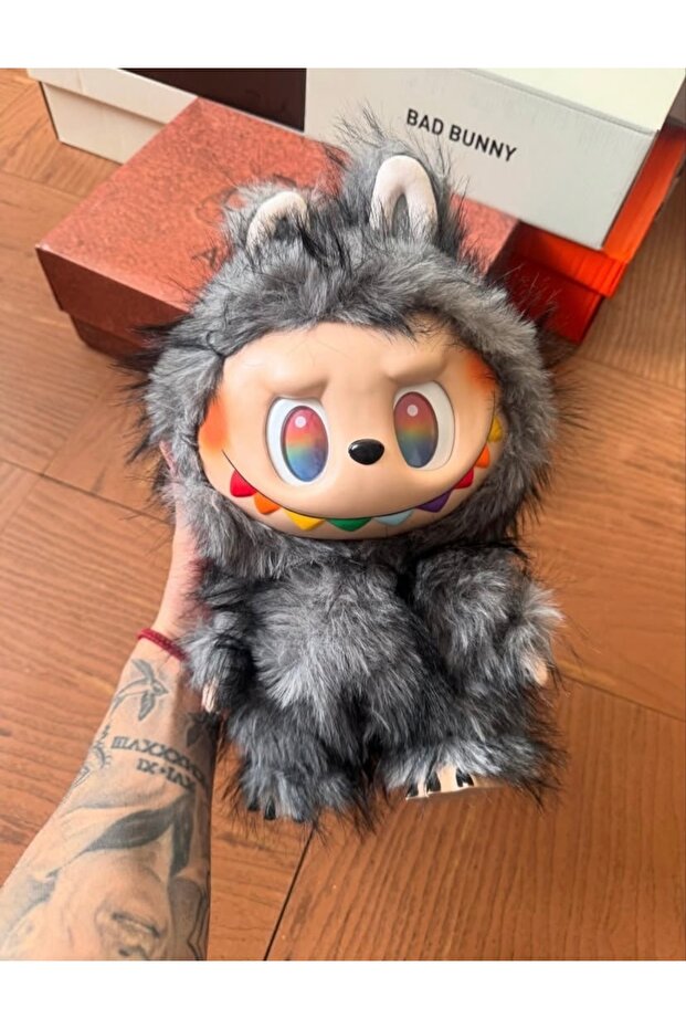 Zimomo 40 cm dev labubu siyah - 1