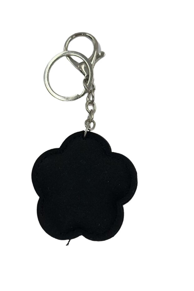 سلسلة مفاتيح على شكل زهرة مرصعة بالأحجار - 4