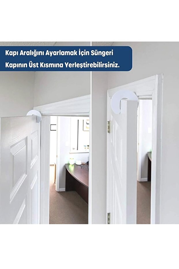 Bebek Kapı Güvenliği Kapı Stoperi Kapı Durdurucu El Sıkışma-Kapalı Kalma Önleyici - 8