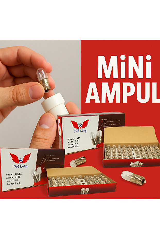 Fei Long Mini Ampul 2.5 V 50’li - 2