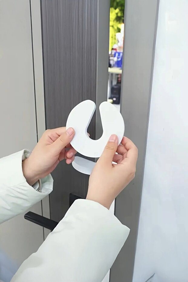 Bebek Kapı Güvenliği Kapı Stoperi Kapı Durdurucu El Sıkışma-Kapalı Kalma Önleyici - 2