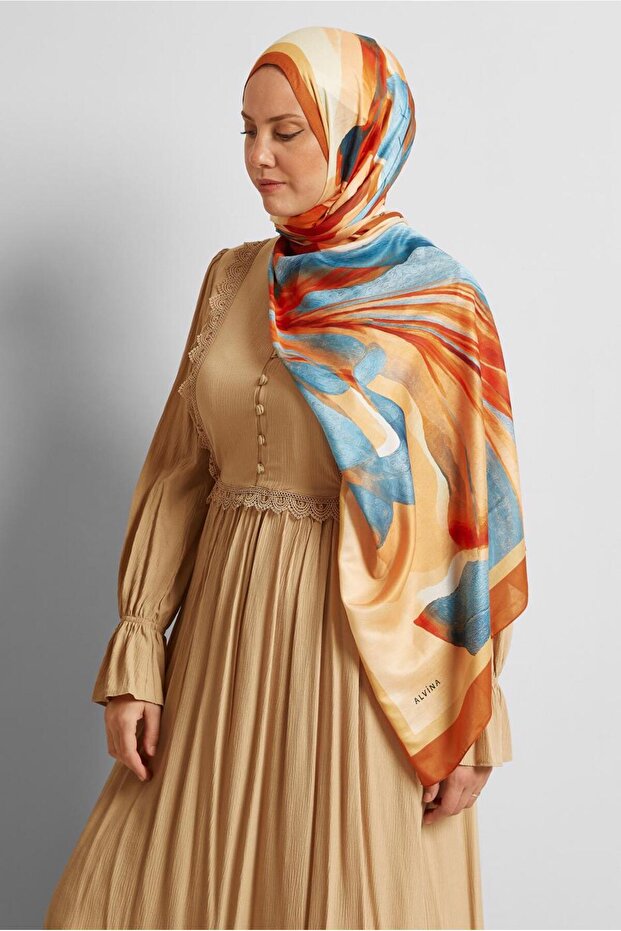 شال منقوش 8577