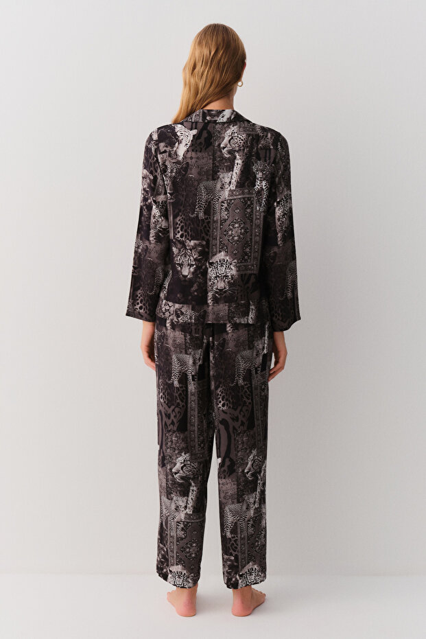 Rustic Maskülen Pijama Takımı - 4