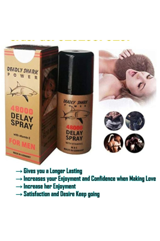 Deadly Shark Power 48000 Delay Spray For Men - 4