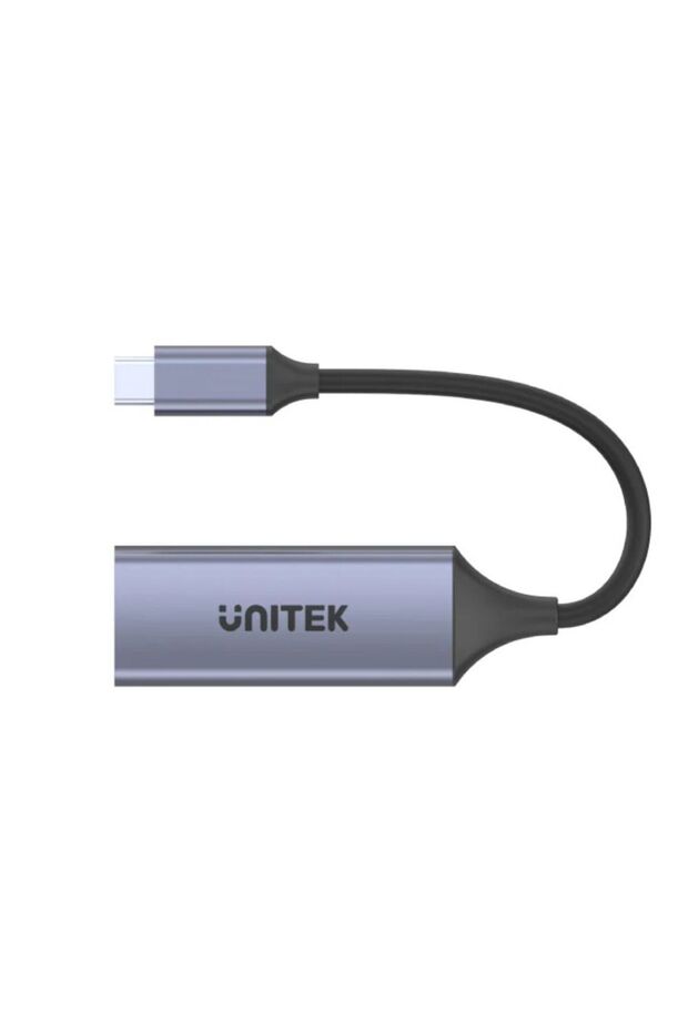 USB-C to Ethernet Adapter 100W PD, 5Gbps – Space Grey | U1323A - 3