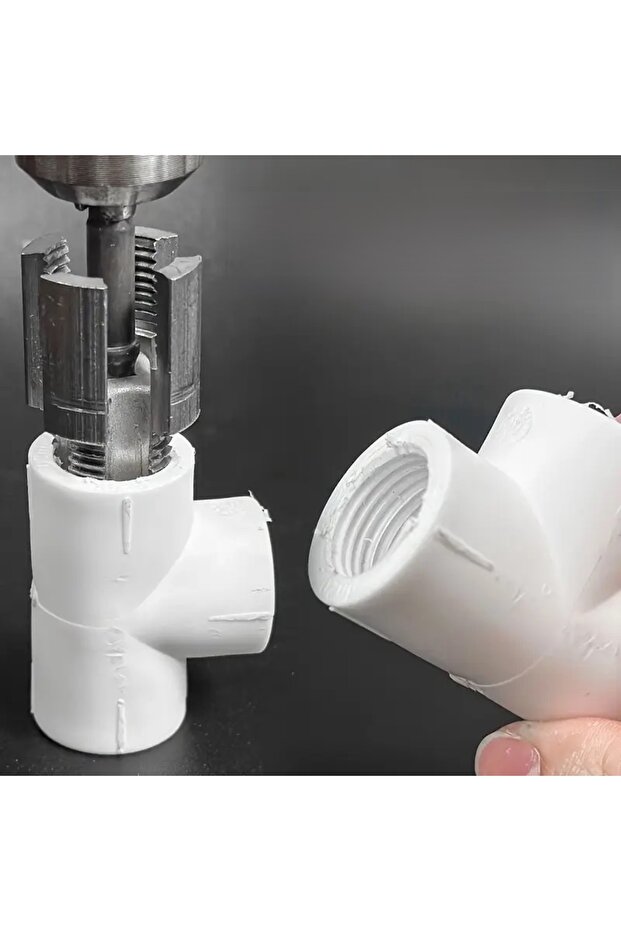 Plumbing Internal and External Water Pipe Ppr Hose Screw Threading Tool Set - 5