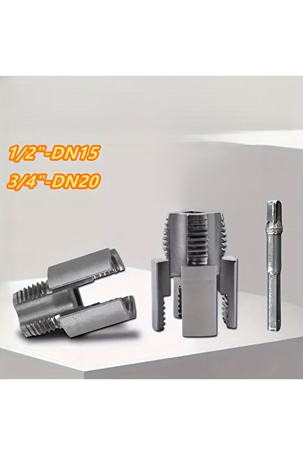 Plumbing Internal and External Water Pipe Ppr Hose Screw Threading Tool Set - 1