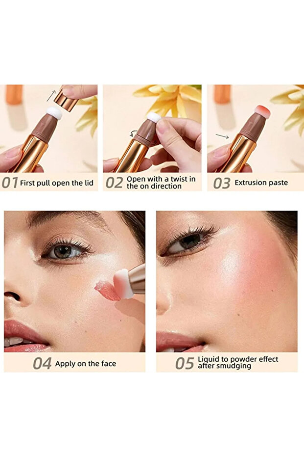 Blush contouring iluminator lichid - 3