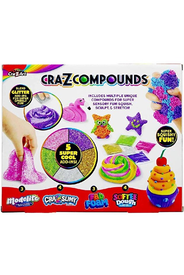 مجموعة لعب عجينة النشاط متوسطة الحجم من مركبات - 3