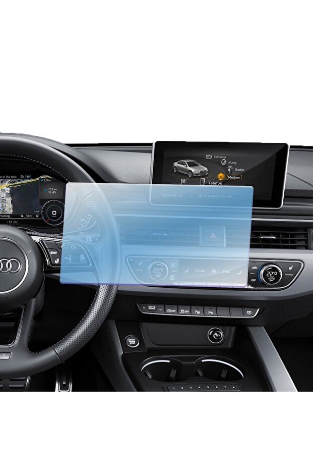 Hydrogel Navigation Screen Protector for Audi A4 - 2