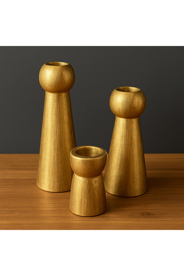 MUMLUK ÜÇLÜ SET - 1