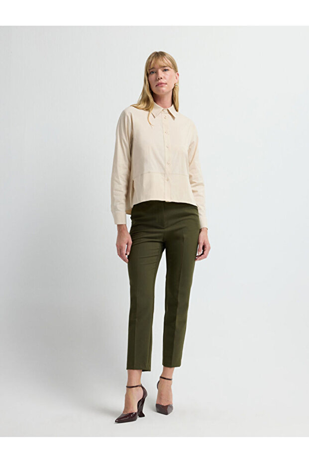 Dikiş Detaylı Gömlek - 3