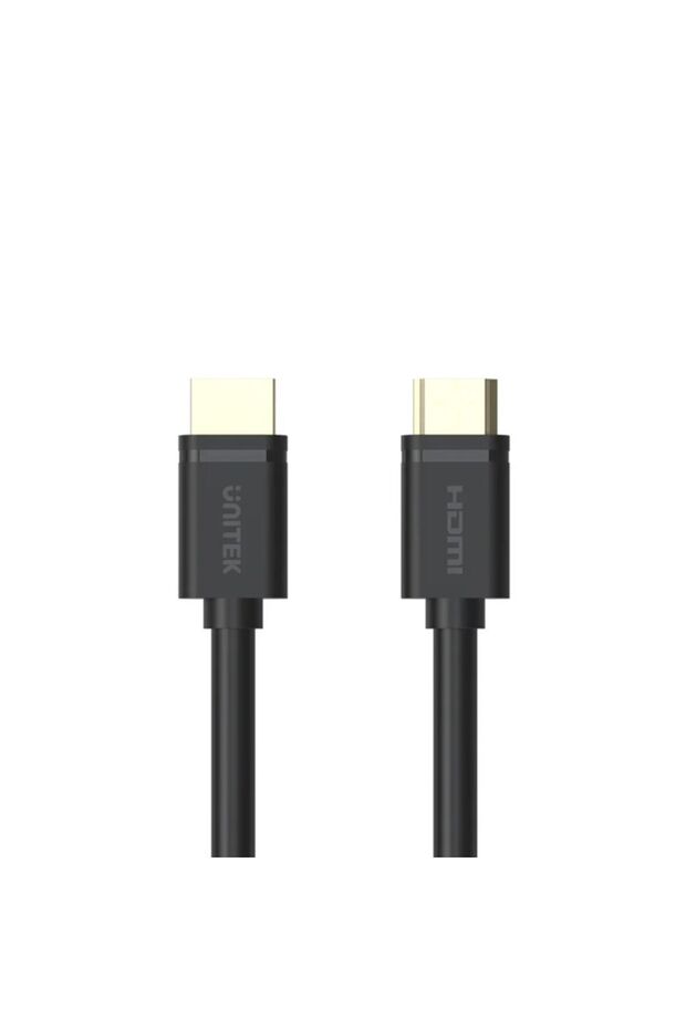4K HDMI Cable, 4K UHD Resolution, Support 3D Display, Gold Plated, 15M Cable, Black | Y-C143M