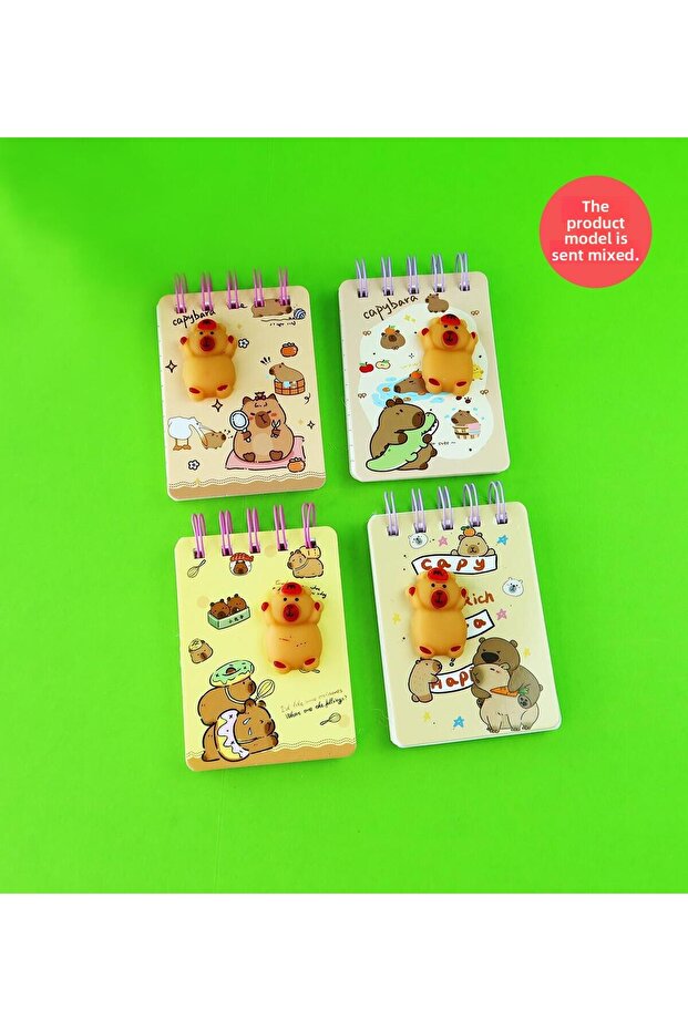 Capybara Figure Cover Notebook - 1