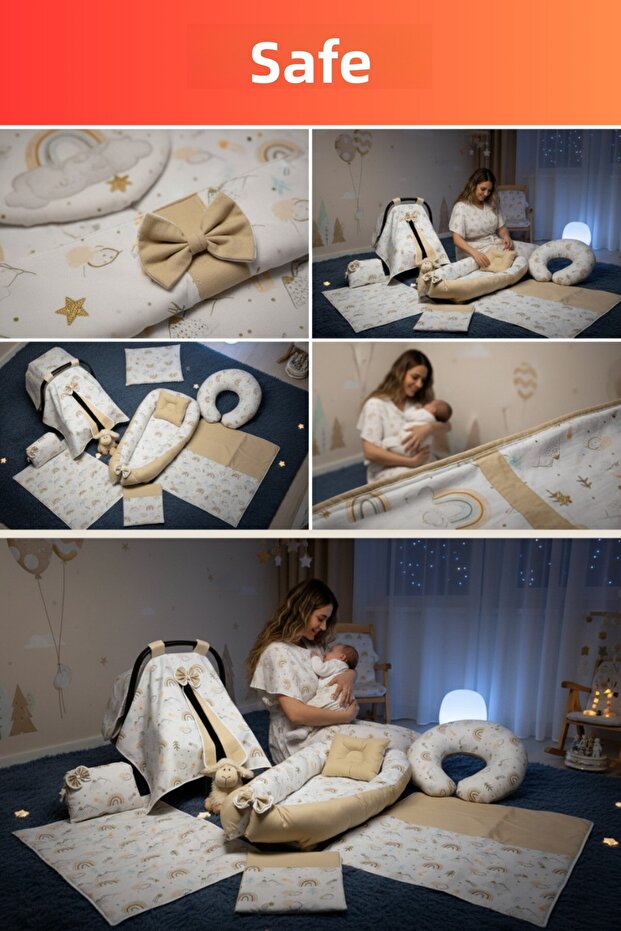 مجموعة كاملة من 9 قطع قوس قزح - 5