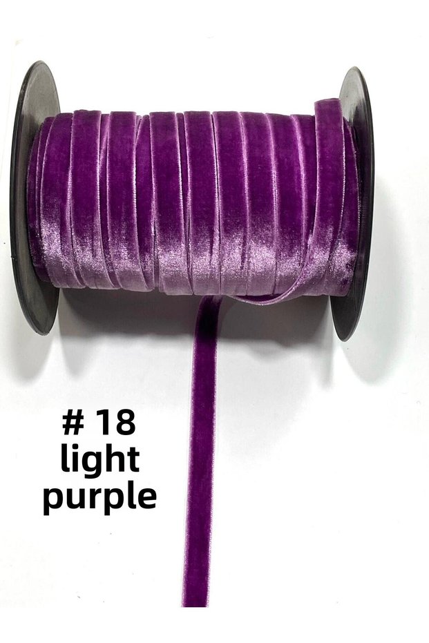 Velvet Ribbon / 1 cm / 5 Meters / K011