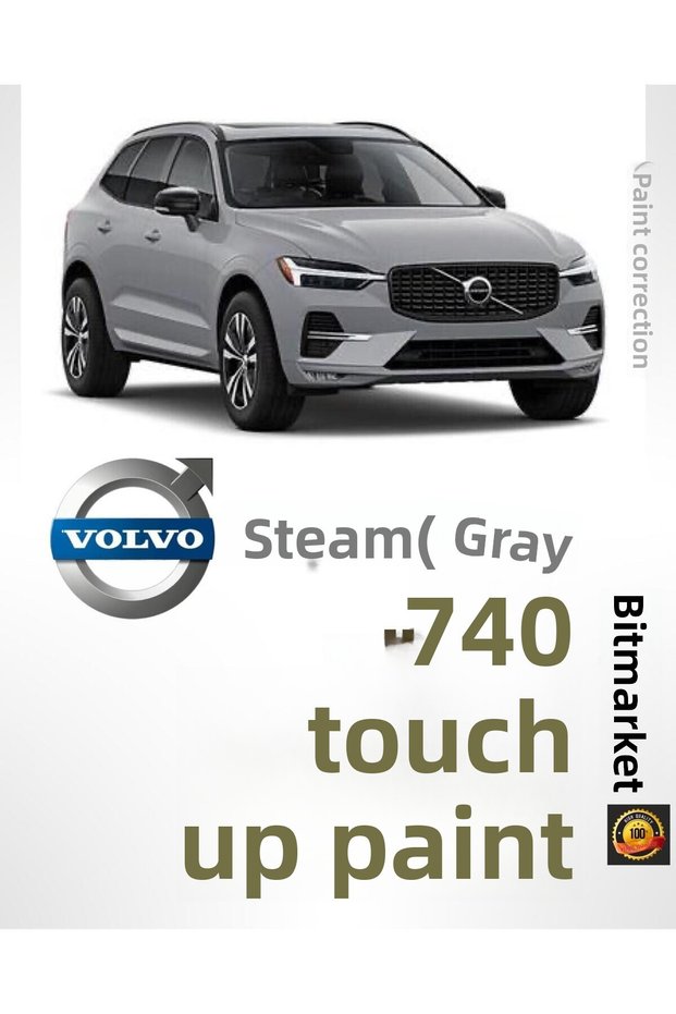 Volvo 740 Vapour Gray, Xc90, Xc60, Xc40, S90, S60, V90, V60, Ex90, C40, Ex30 Original. Touch-Up Paint