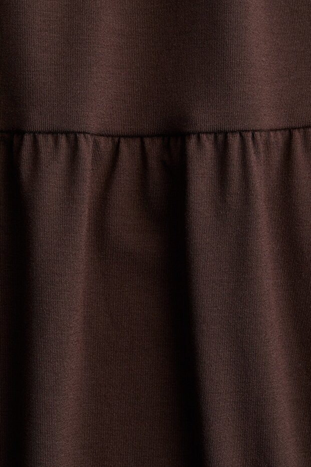 Katlı Maksi Etek - 5