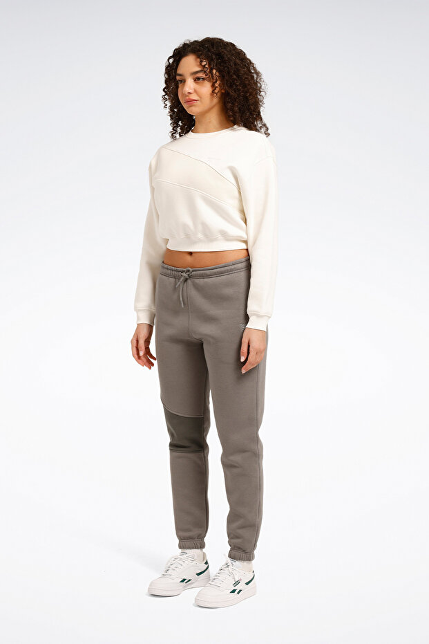 AE VECTOR LAYER Ekru Kadın Sweatshirt - 6