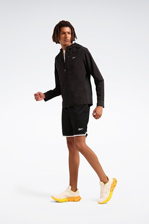 سترة ERLING RUNNING سترة رجالية سوداء - 6