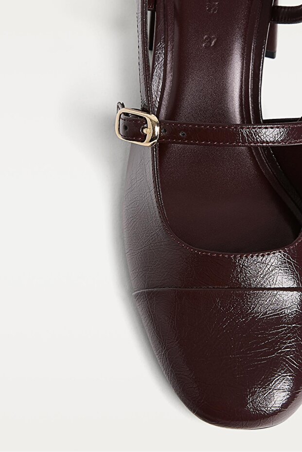 Kalın Topuklu Mary Jane - 4