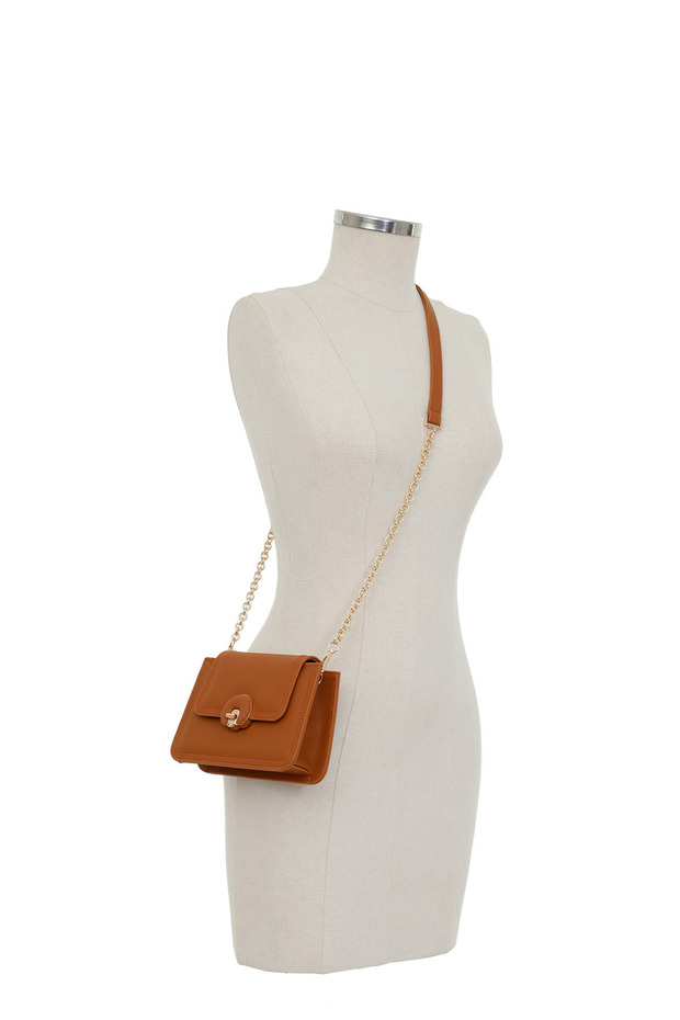 THURLES 4PR Taba Kadın Çapraz Çanta - 6