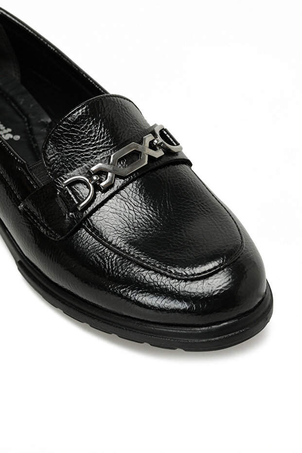 322018R.Z 5PR Siyah Kadın Loafer - 7