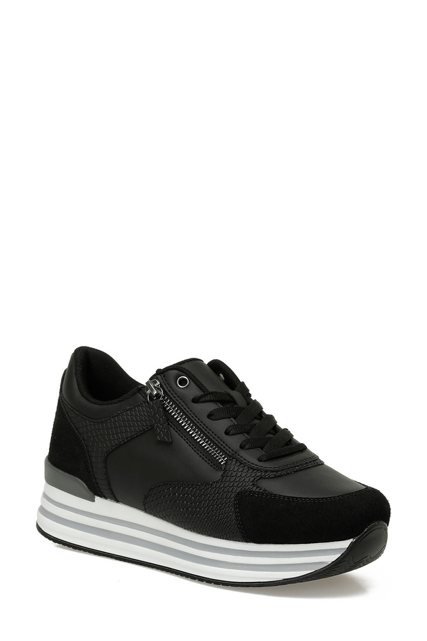 ANNA W 5PR Siyah Kadın Sneaker - 2