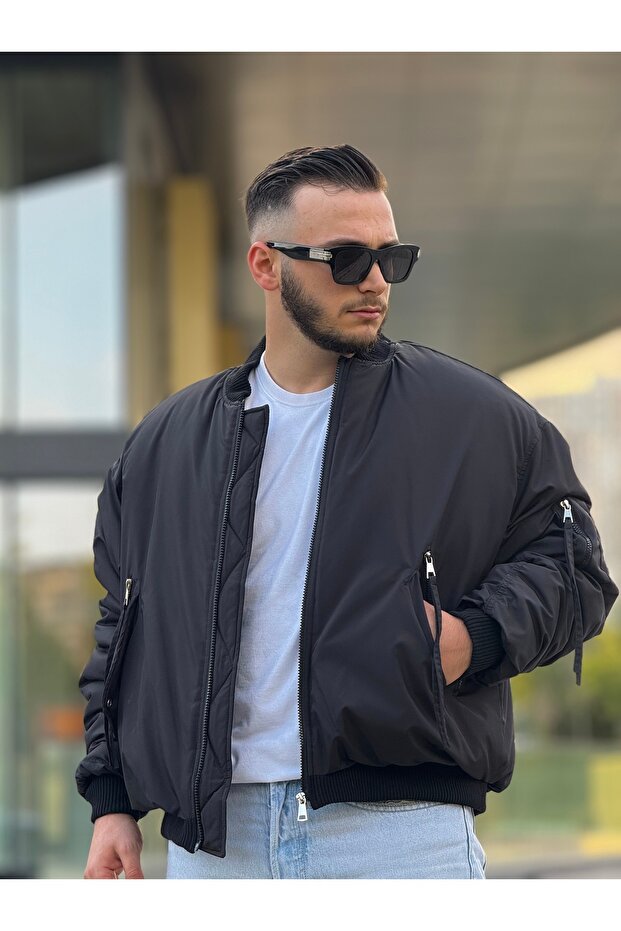 ERKEK MONT BOMBER KAPÜŞONLU - 3