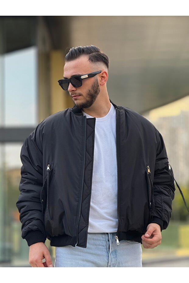 ERKEK MONT BOMBER KAPÜŞONLU - 5