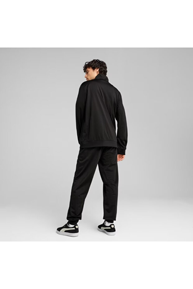 Knitted Suits, Regular, Longsleeve, Stand up collar, Regular, Medium, Plain, Side Pocket, Full Zip - 4