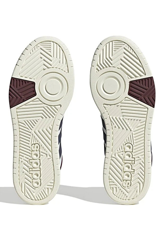 HP7895 Hoops 3.0 Mid Erkek Uzun Sneaker Ayakkabısı Beyaz Lacivert - 8