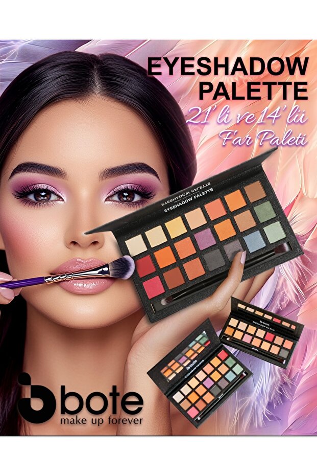 Makeup Eye Shadow Far Paleti 21'li - 2