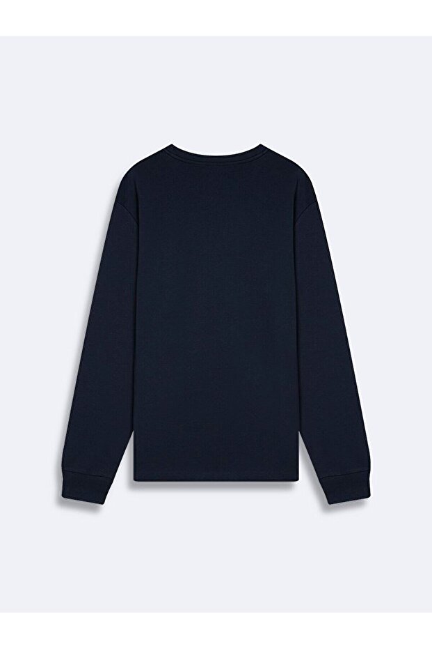 Lacivert Sweatshırt - 2