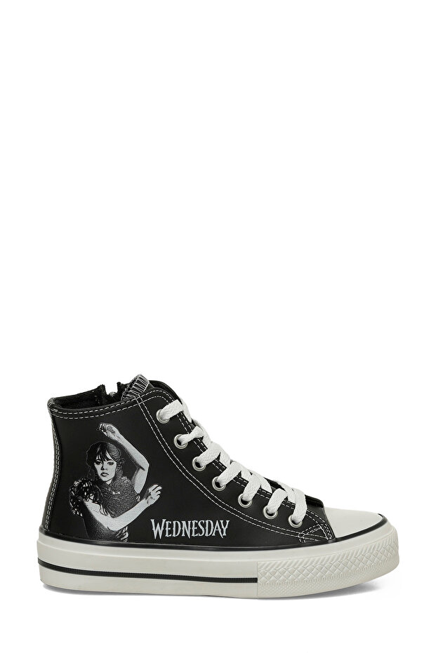 Pama.F5Pr Black Girl's High Sneaker