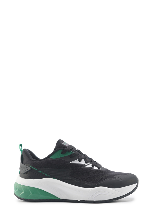 JUSTUS-SOFT TX 5FX Siyah Erkek Sneaker - 1