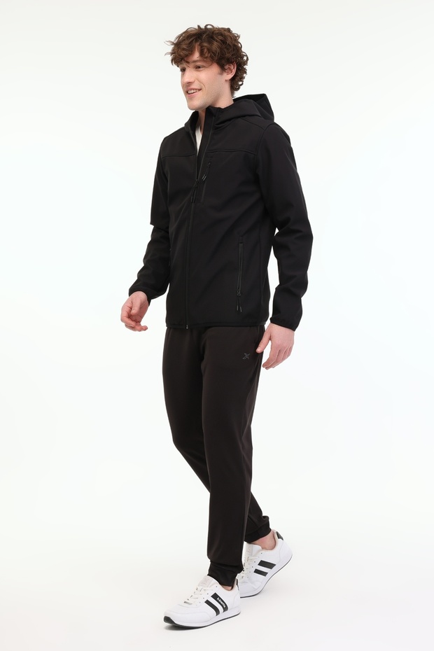 ML BASIC SOFTSHELL 5FX Siyah Erkek Softshell - 3