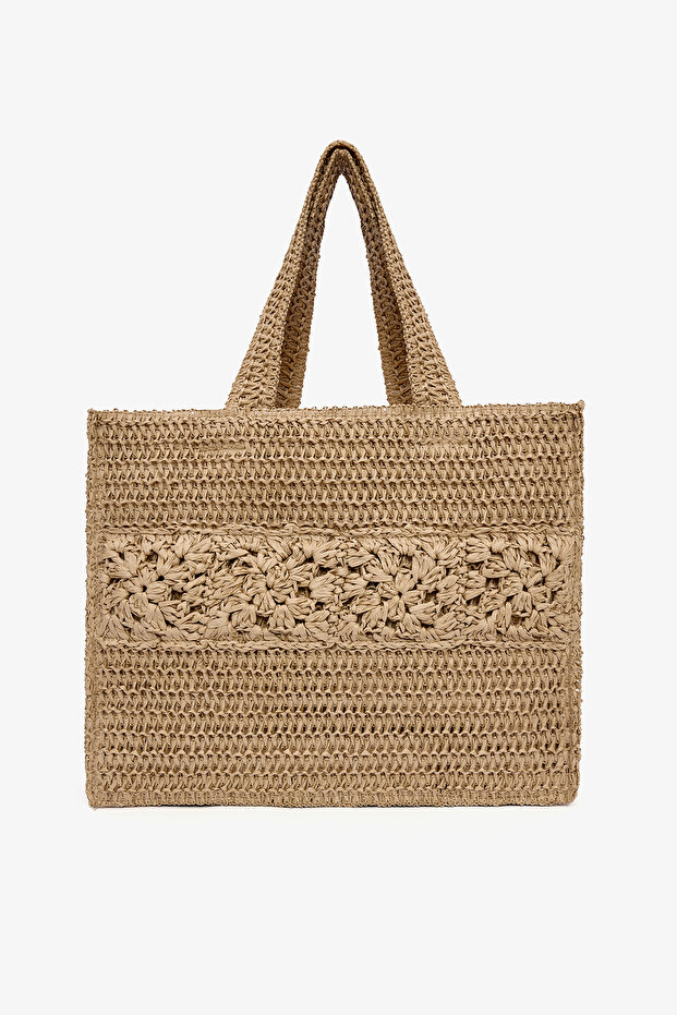 Rayne Naturel Hasır Çanta - 2