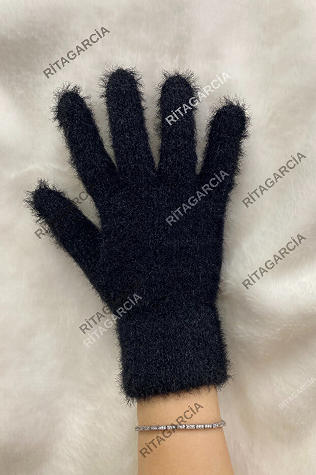 Peluş Uzun Eldiven - 3