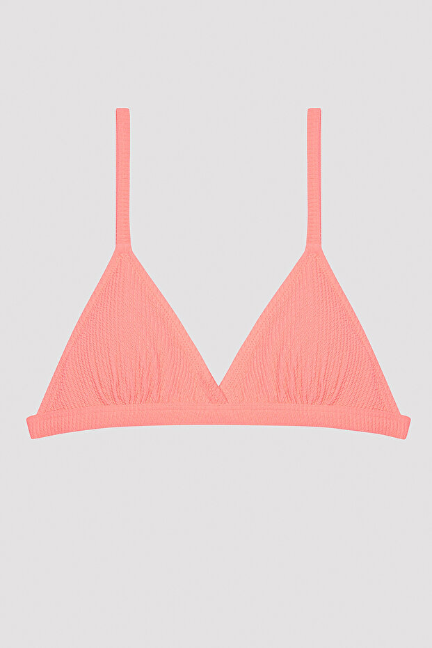 Genç Kız Basic Üçgen Bikini Takımı - 2