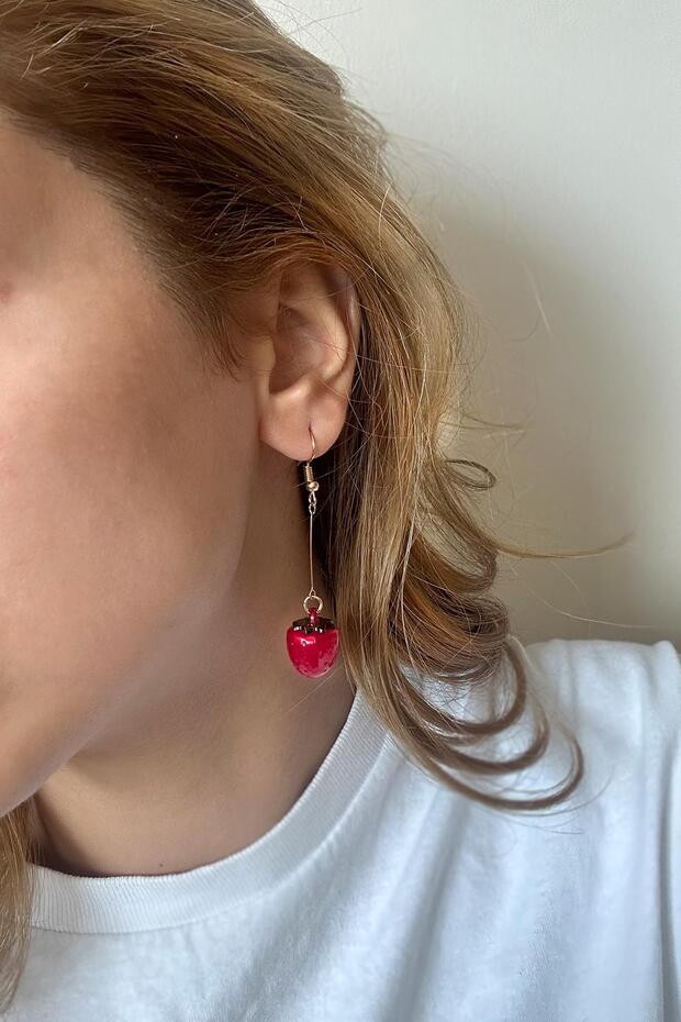 التوت نمط بوهو نمط الصلب استرخى الأقراط - 1