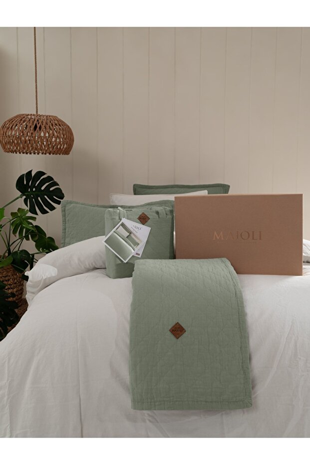 %100 Pamuk Tek Kişilik Yatak örtüsü - 2