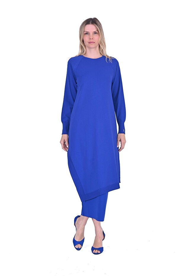 Asimetrik Triko Tunik SAX - 1