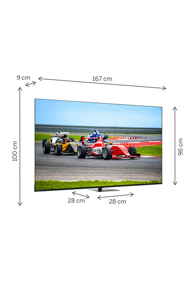75QG7C14 75" 190 Ekran Uydu Alıcılı 4K Ultra HD Google QLED Pro TV - 3