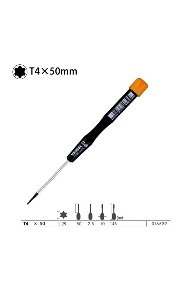 VESSEL MACBOOK PRO AİR RETİNA İMAC AÇMAK İÇİN T4 TORX TORNAVİDA - 2