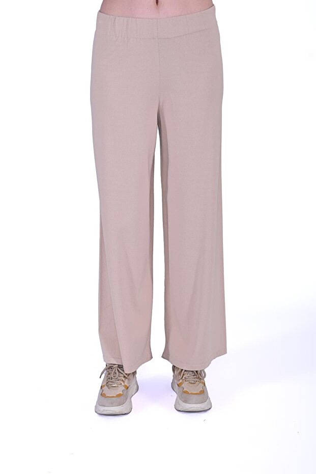 Straight Leg Knitwear Trousers Fondoten