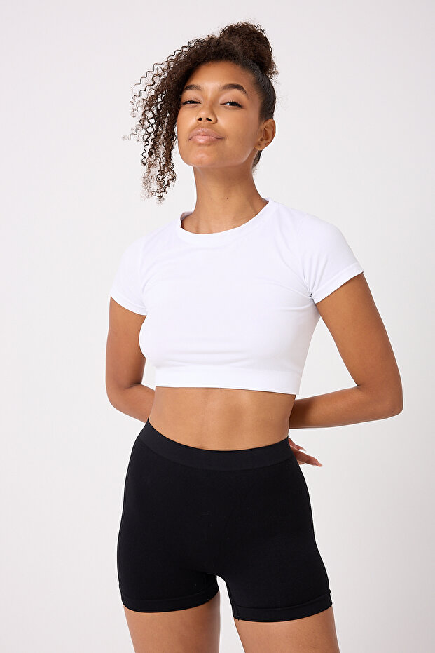 2'li Kadın Dikişsiz Basic Boxer - 3