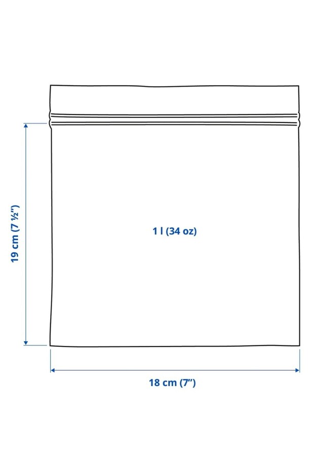 Istad Kilitli Poşet 1lt 20 Adet 00564754 - 4